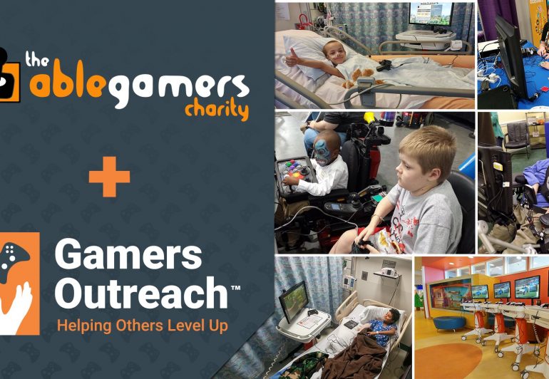 AbleGamers and gamers outreach banner